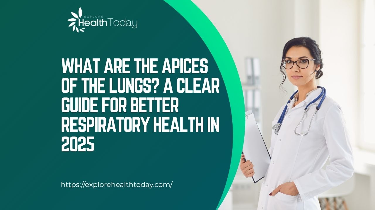 apices of the lungs