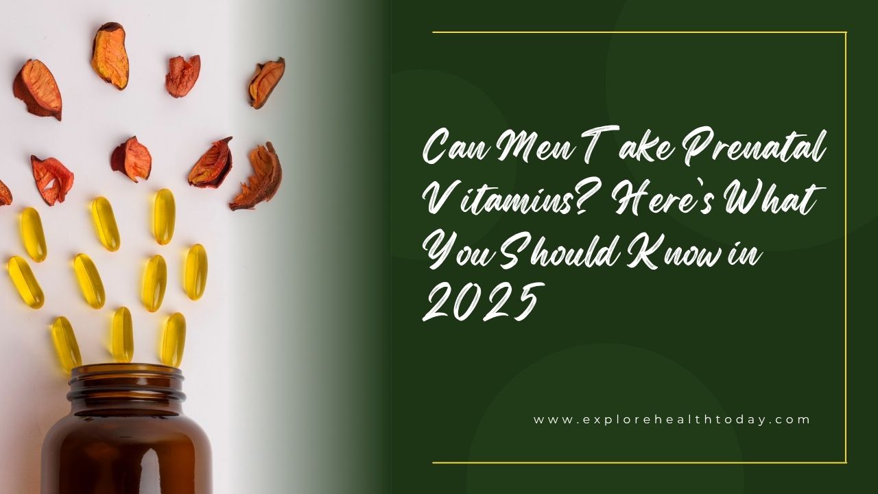 can men take prenatal vitamins