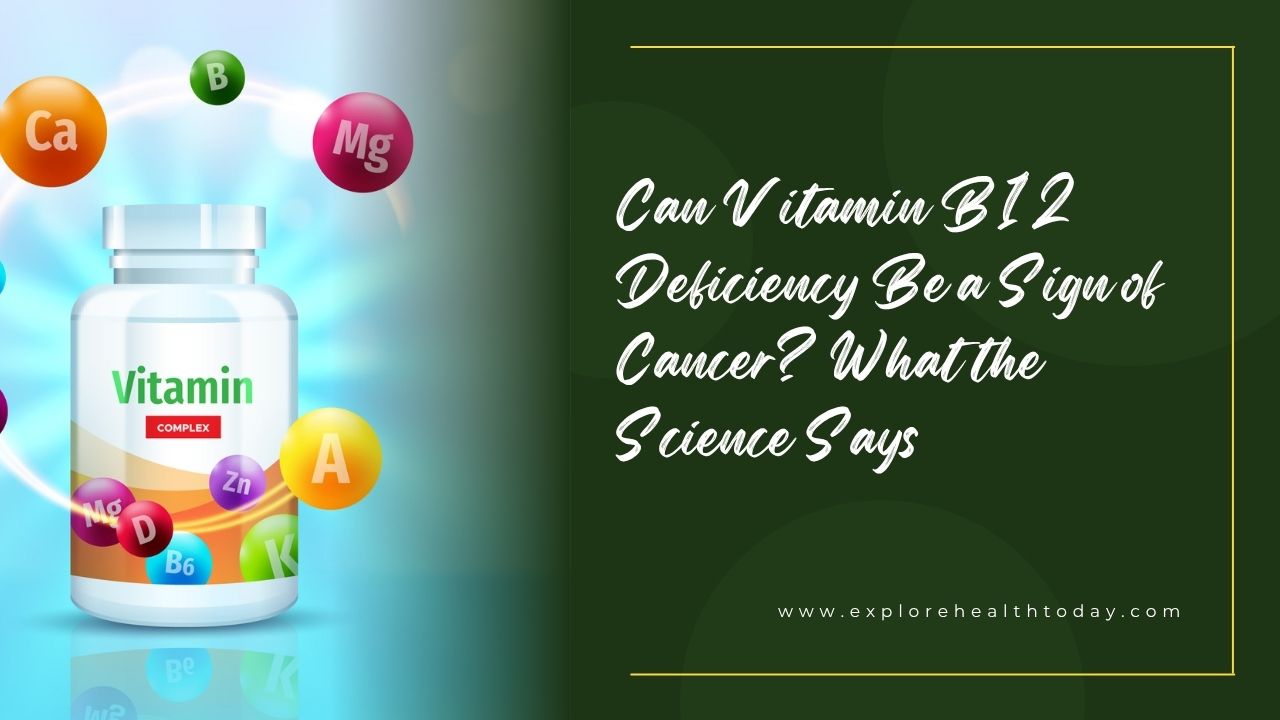 can vitamin b12 deficiency be a sign of cancer