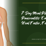 7 Day Meal Plan for Pancreatitis