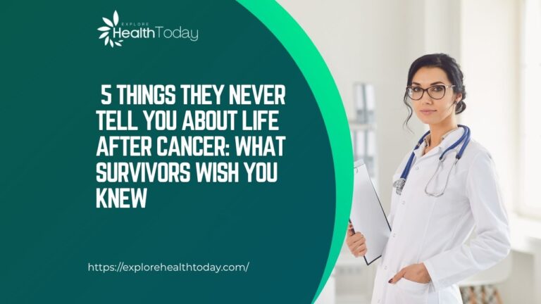 5 things they never tell you about life after cancer