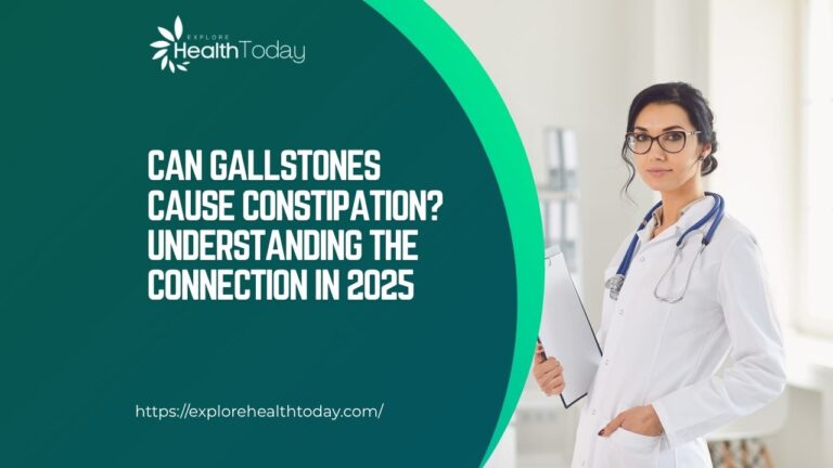 can gallstones cause constipation