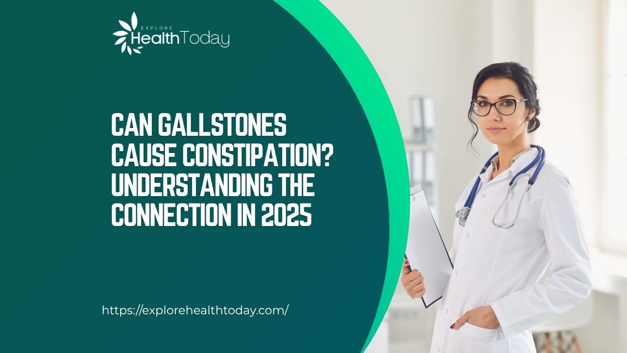 can gallstones cause constipation