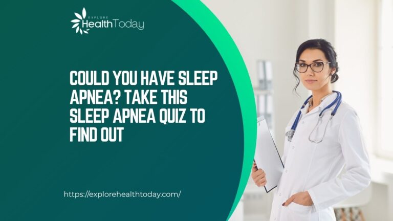 sleep apnea quiz