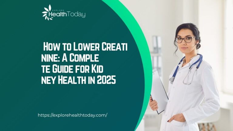 how to lower creatinine