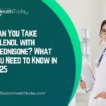 can you take tylenol with prednisone