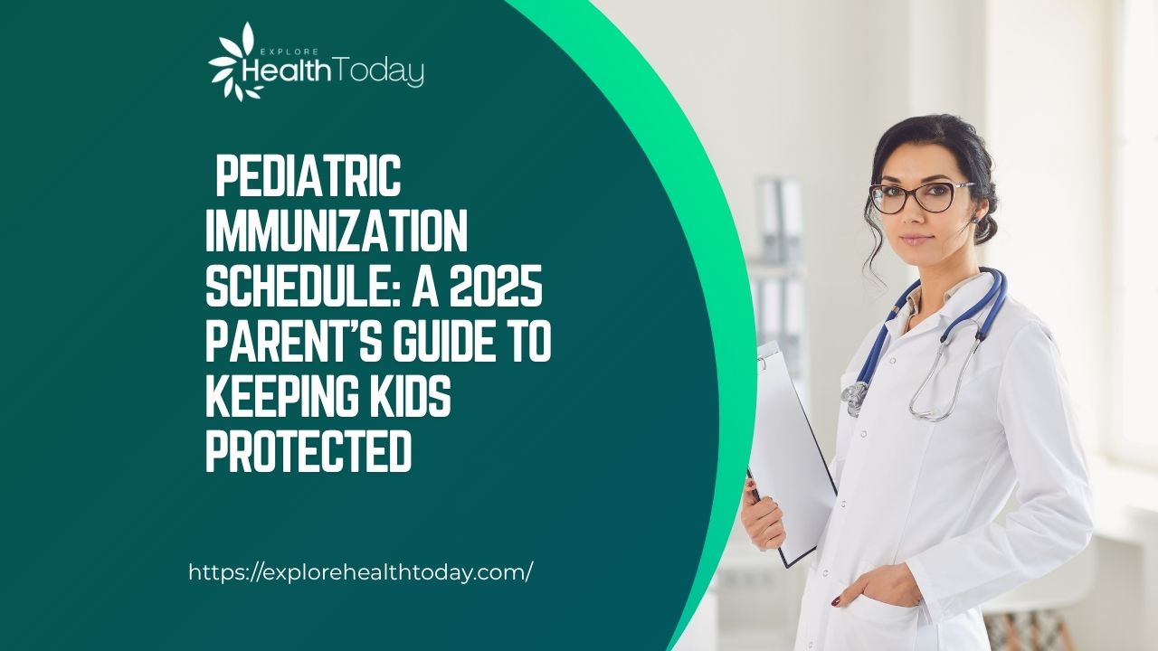 pediatric immunization schedule