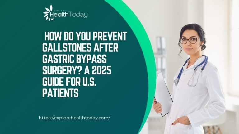 how do you prevent gallstones after gastric bypass surgery