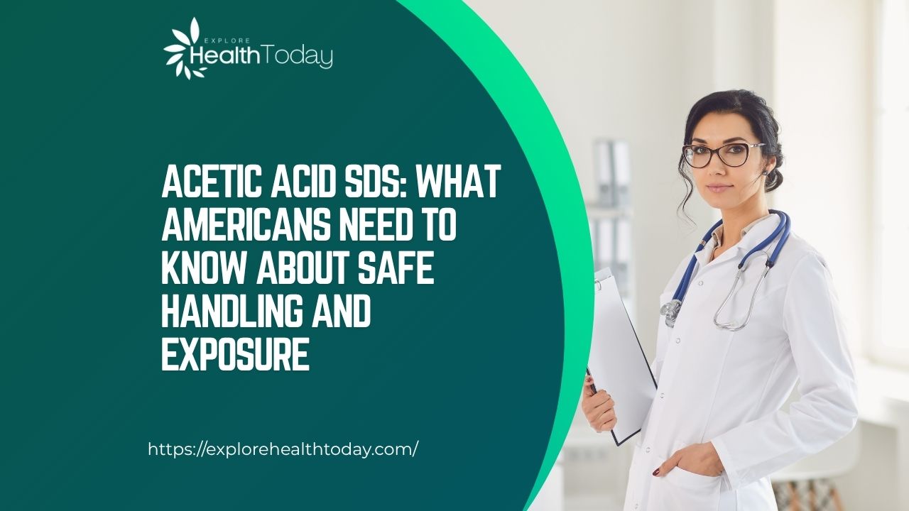 acetic acid sds​